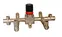 switch assembly with outlet valve